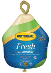 Butterball Whole Turkey Fresh - Weight Between 20-24 Lb