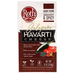 Roth Cheese Havarti Jalapeno - 6 Oz