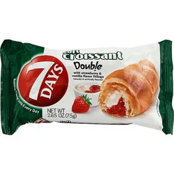 7 Days Croissant Soft With Strawberry & Vanilla Filling - 2.65 Oz