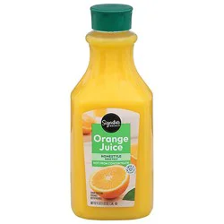 Signature Select Orange Juice Homestyle Some Pulp - 52 Fl. Oz.