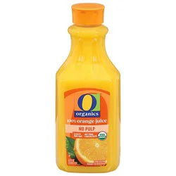 O Organics Orange Juice No Pulp - 52 Fl. Oz.