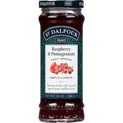 St. Dalfour Fruit Spread Red Raspberry & Pomegranate - 10 Oz