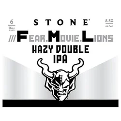 Stone Fear Movie Lions Ipa - 6-16 Fl. Oz.