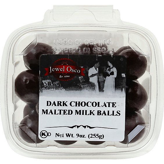slide 1 of 1, Dark Chocolate Malted Milk Balls - 9 Oz, 9 oz