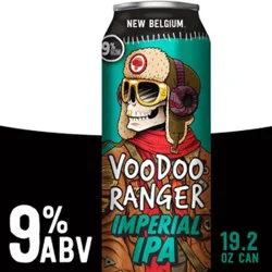 New Belgium Brewing Voodoo Ranger Imperial Ipa Beer 9% Abv Can - 19.2 Fl. Oz.