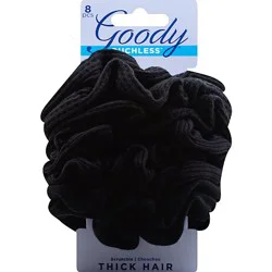 Goody Scrunchie Ouchless Black - 8 Count