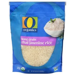 O Organics Rice Thai Jasmine Long Grain - 32 Oz