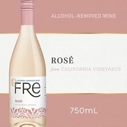 Fre Alcohol-Removed Rose Wine Bottle - 750 Ml
