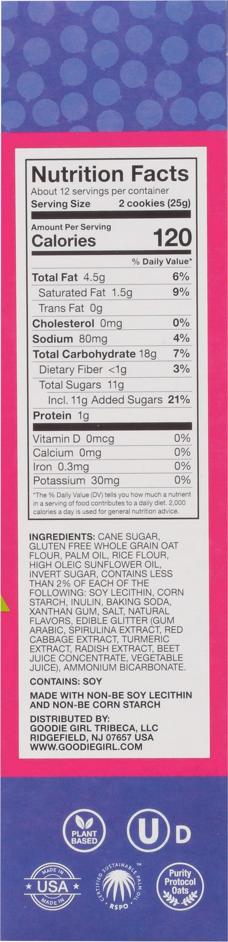 slide 4 of 13, Goodie Girl Cookie Birthday Cake Crem - 10.6 Oz, 10.6 oz