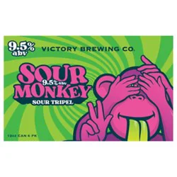 Victory Sour Monkey Cans - 6-12 Fl. Oz.