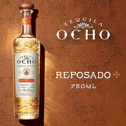 Tequila Ocho Tequila Reposado Puerta Del Aire - 750 Ml