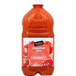 Signature Select 100% Grapefruit Juice - 64 Fl. Oz.