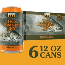 Bell's Two Hearted Ipa Beer 7% Abv Cans - 6-12 Fl. Oz.