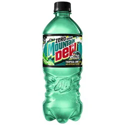 Mountain Dew Soda Zero Sugar Baja Blast - 20 Fl. Oz.