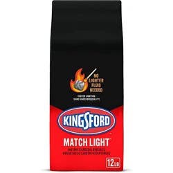 Kingsford Match Light Instant Charcoal Briquettes For Grilling - 12 Lbs