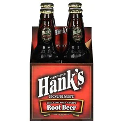 Hanks Soda Premium Root Beer Bottles - 4-12 Fl. Oz.