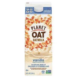 Planet Oat Vanilla Oatmilk - 52 Oz