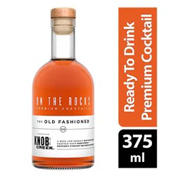 On The Rocks Knob Creek Old Fashioned Ready To Drink Cocktail - 375 Ml