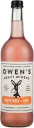 Owens Craft Mixers Grapefruit Lime - 750 Ml