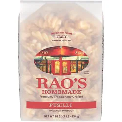 Raos Pasta Fusilli - 16 Oz