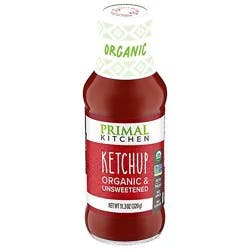 Primal Kitchen Organic And Unsweetened Ketchup - 11.3 Oz