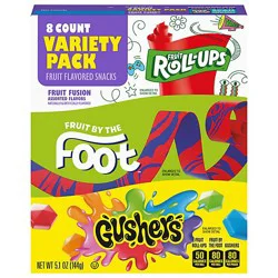Bc Fruit Rollup/fruit By The Foot/fruit Gushers Vp - 5.1 Oz