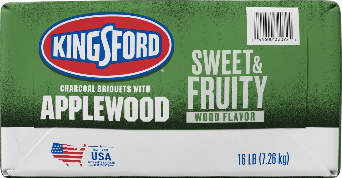 slide 6 of 8, Kingsford with Applewood Charcoal Briquets 16 lb, 