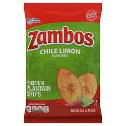 Zambos Plantain Chips Picositos - 5.46 Oz