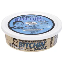 Bitchin' Sauce Spinach Artichoke The Almond Dip - 7 Oz