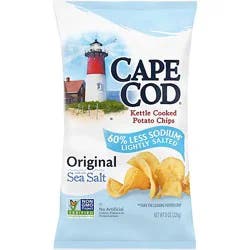 Cape Cod Lightly Salted Kettle Cooked Potato Chips - 8 Oz