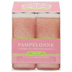 Pampelonne Rose Lime Sparkling Wine Cans Wine - 4-8.4 Fl. Oz.