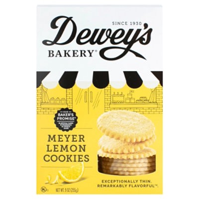 slide 1 of 1, Deweys Cookie Moravn Meyer Lemon - 9 Oz, 9 oz