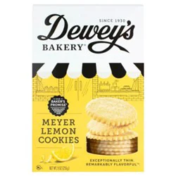 Deweys Cookie Moravn Meyer Lemon - 9 Oz