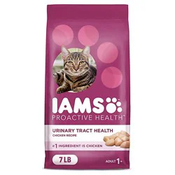 Iams Proactive Health Urinary Tract Health With Chicken Adult Dry Cat Food - 7 Lbs