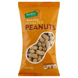 Signature Select/farms Peanuts Roasted & Salted - 10 Oz