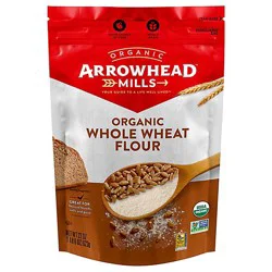 Arrowhead Mills Flour Whole Wheat Organic Stone Ground - 22 Oz