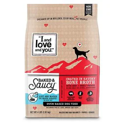 I And Love And You Baked & Saucy Beef + Sweet Potato Dry Dog Food - 4 Lb