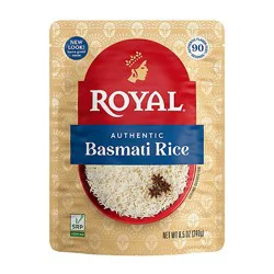 Royal Ready-To-Heat Basmati Long Grain White Rice - 8.5 Oz