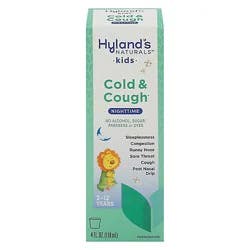 Hylands Kids Cold 'n Cough Nighttime - 4 Fl. Oz.
