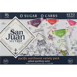 San Juan Variety Pack In Cans - 12-12 Fl. Oz.