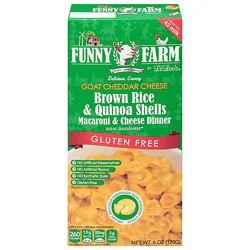 Funny Farms Mac N Cheese Goat Shll Gf - 6 Oz