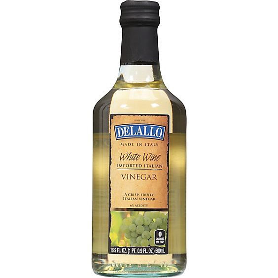 slide 1 of 13, Delallo Vinegar White Wine Verdicchio - 16.9 Fl. Oz., 16.9 fl oz