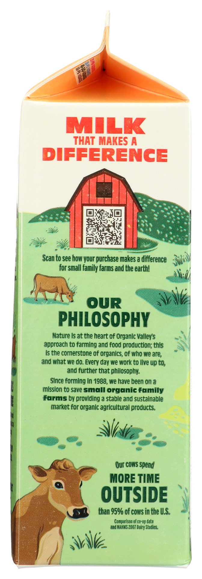 slide 2 of 8, Organic Valley Buttermilk Cultured Lowfat 1 Quart - 946 Ml, 32 fl oz