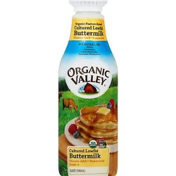 Organic Valley Buttermilk Cultured Lowfat 1 Quart - 946 Ml