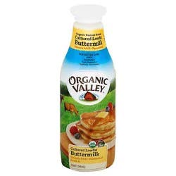 Organic Valley Buttermilk Cultured Lowfat 1 Quart - 946 Ml