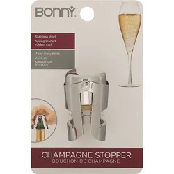 Bonny Champagne Stopper Stainless Steel - Each