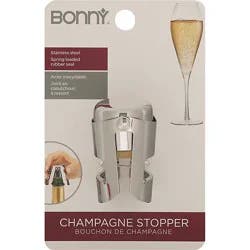 Bonny Champagne Stopper Stainless Steel - Each