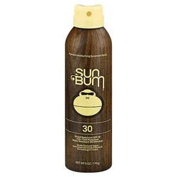 Sun Bum Sunscreen Continuous Spray Broad Spectrum Spf 30 - 6 Fl. Oz.