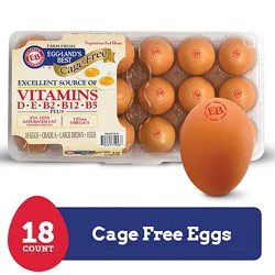 Eggland's Best Cage Free Large Brown Eggs - 18 Count