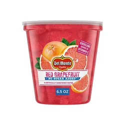 Del Monte Fruit Naturals Fruit Snack No Sugar Added Red Grapefruit - 6.5 Oz